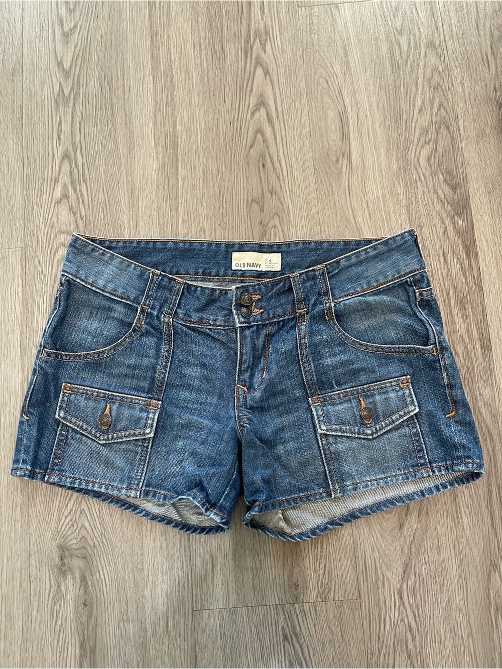 Y2K old navy denim cargo shorts